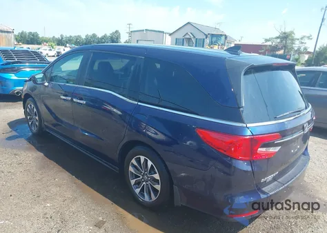 2024 Honda Odyssey Ex-L from USA, damaged, VIN 5FNRL6H64RB017151